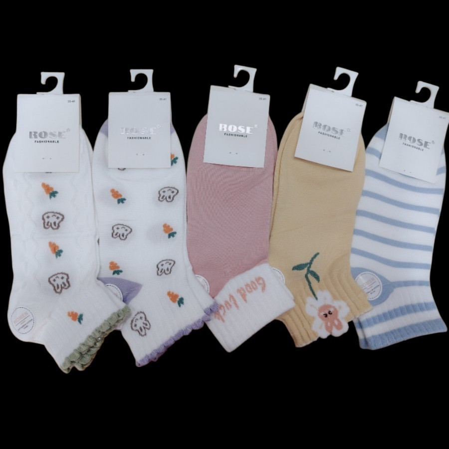 Cotton Korean Socks For Girl