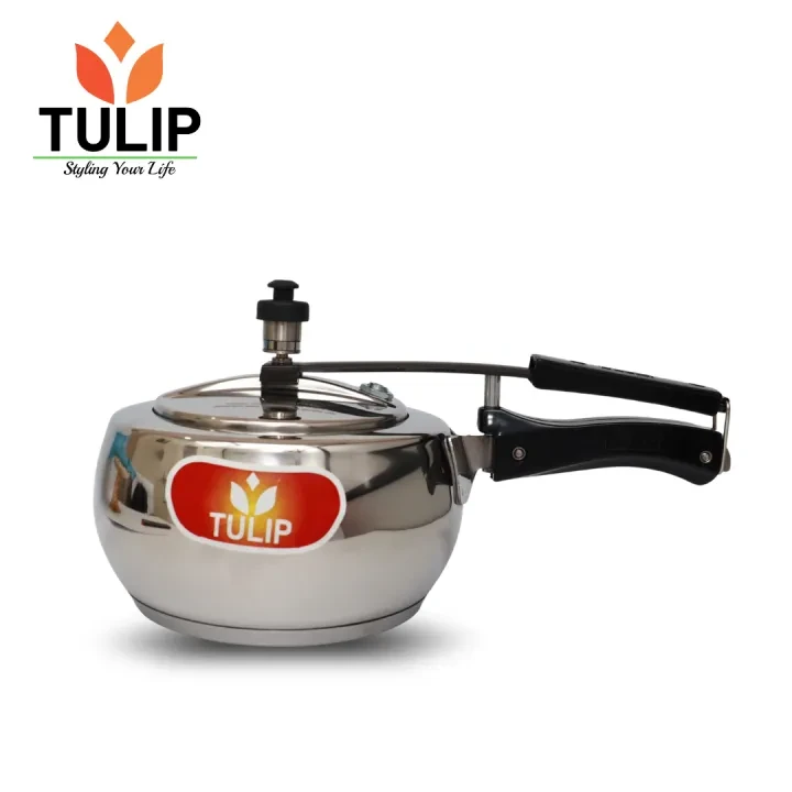 5Ltr Tulip Pressure Cooker Contura Steel Induction Based