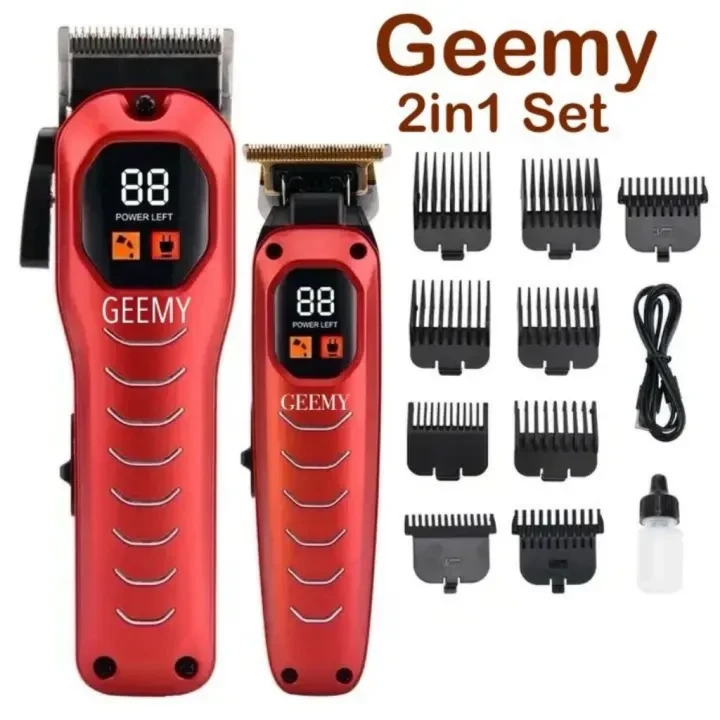 Geemy Professional Hair Trimmer Combo GM-8046